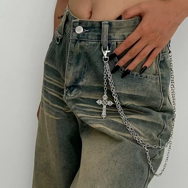 Pants chain two -layer
