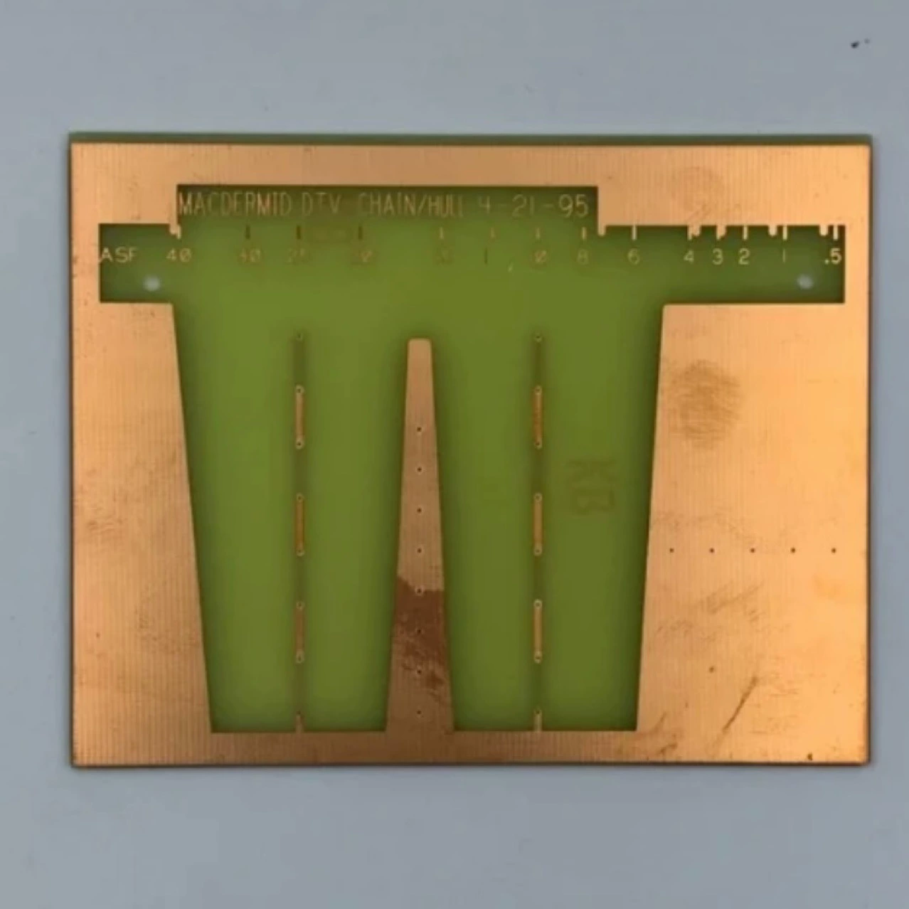 Тестовый лист DTV Многослойная тестовая доска