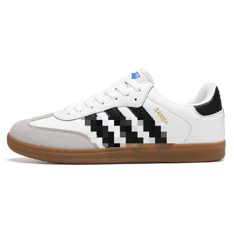 Seleccione estrictamente Putian tres barras de moda nuevos zapatos de entrenamiento de baja altura retro pareja zapatos casuales zapatos de tacón plano para hombre