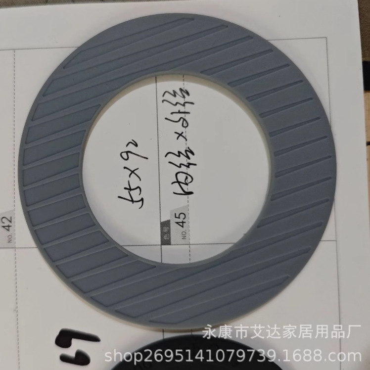 ソース工場断熱カップガラスウォーターカップシリコーン滑り止めマット自己粘着ラウンド底パッド粘着断熱コースターアクセサリー|undefined