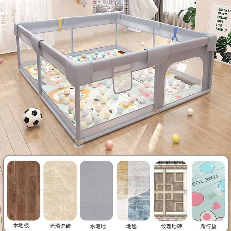 Personalizada cerca de juegos para bebés barrera de protección para niños en el suelo almohadilla de rastreo para bebés seguridad doméstica barrera para niños pequeños