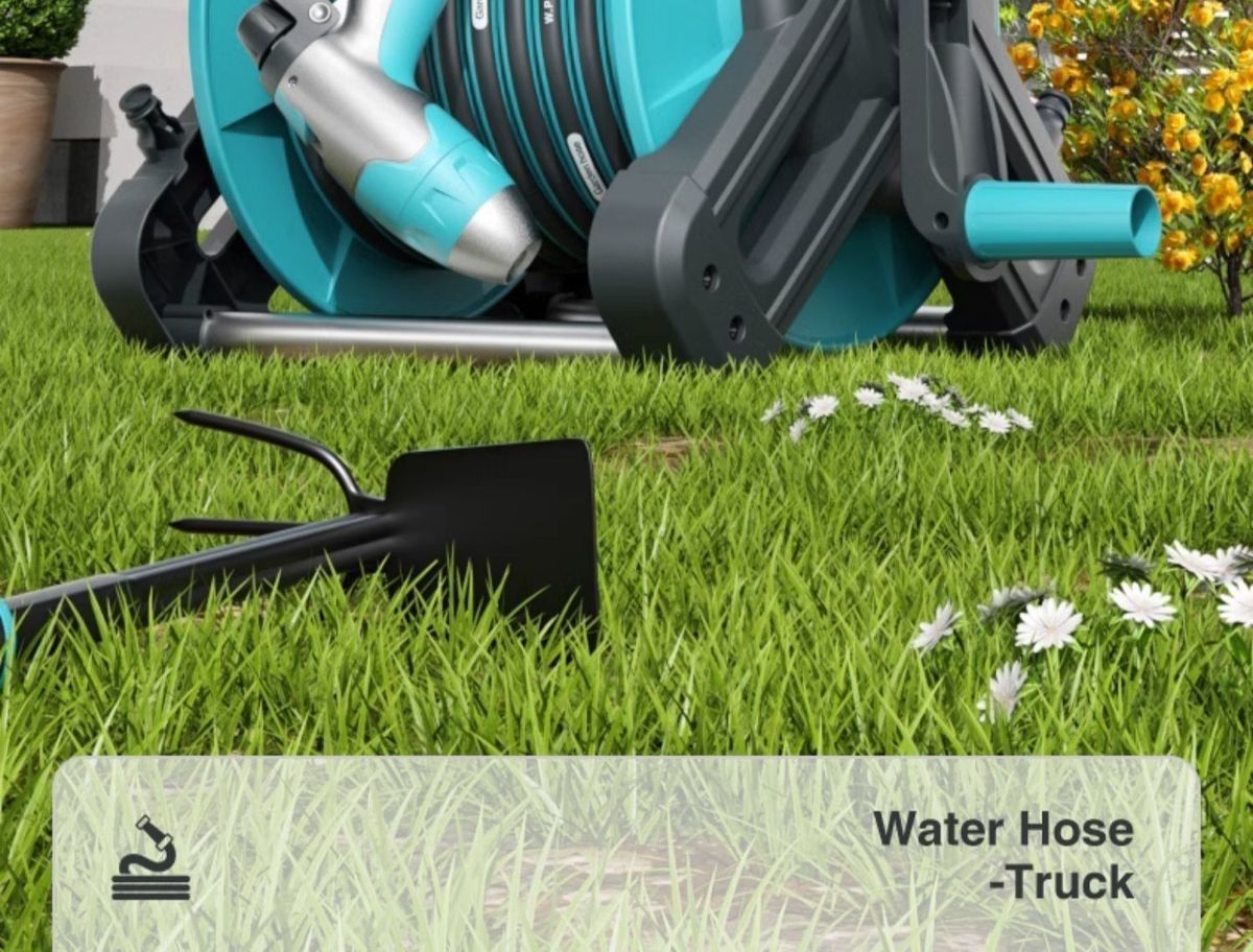 Suitable for car washing household watering water pipe storage high pressure nozzle suit garden watering tools easy to handle housework