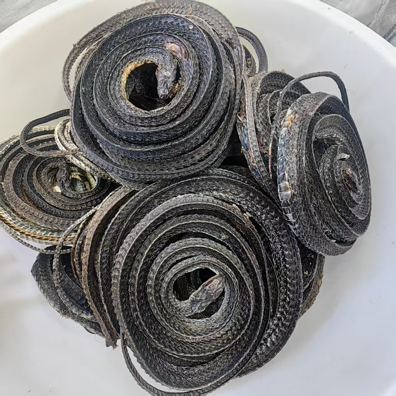 Dried Wu Shao Snake Wu Shao She Whole Snake Sichuan Origin Traditional Herbal Ingredient 250g quality and texture