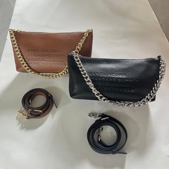 2025 新 MJ レディースショルダーバッグクロスボディバッグ脇の下バッグダブルショルダーストラップファッションクロスボディバッグハンドバッグ女性のバッグ