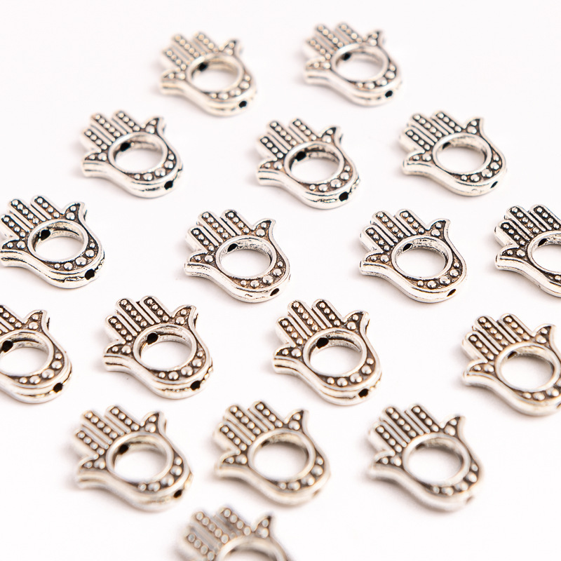 Spot DIY accessories pendant not easy to fade gold mafati Palm accessories hamsa bracelet necklace accessories