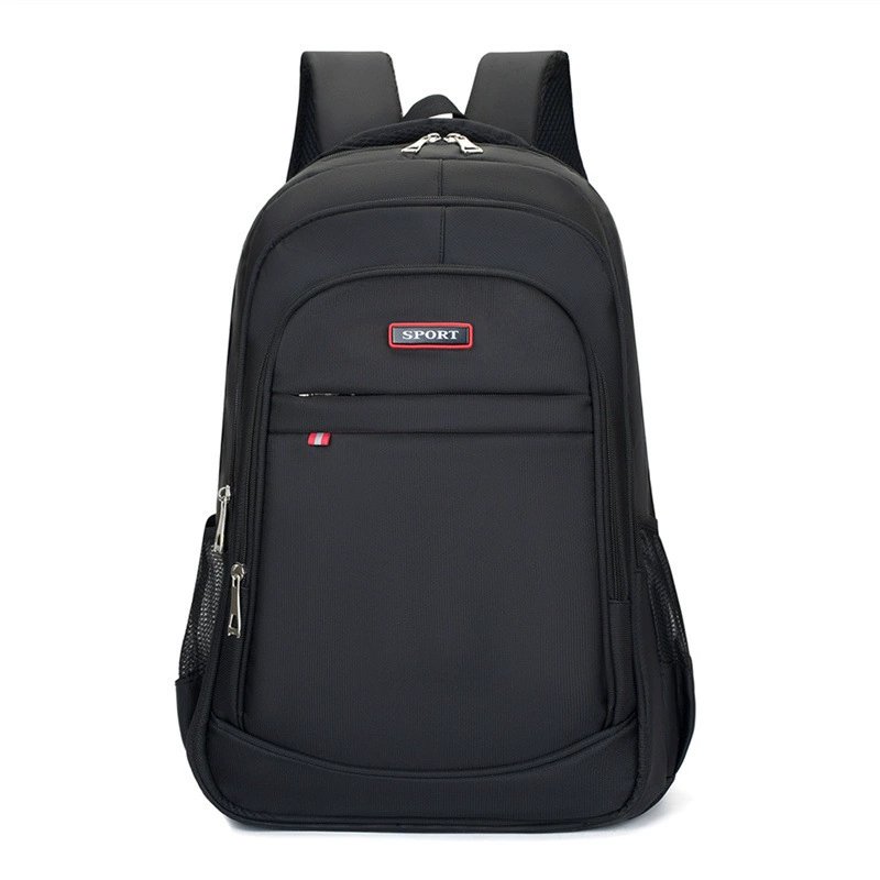 Universal capacious backpack for leisure for men and women, school bag for elementary school students, laptop, simple and elegant design