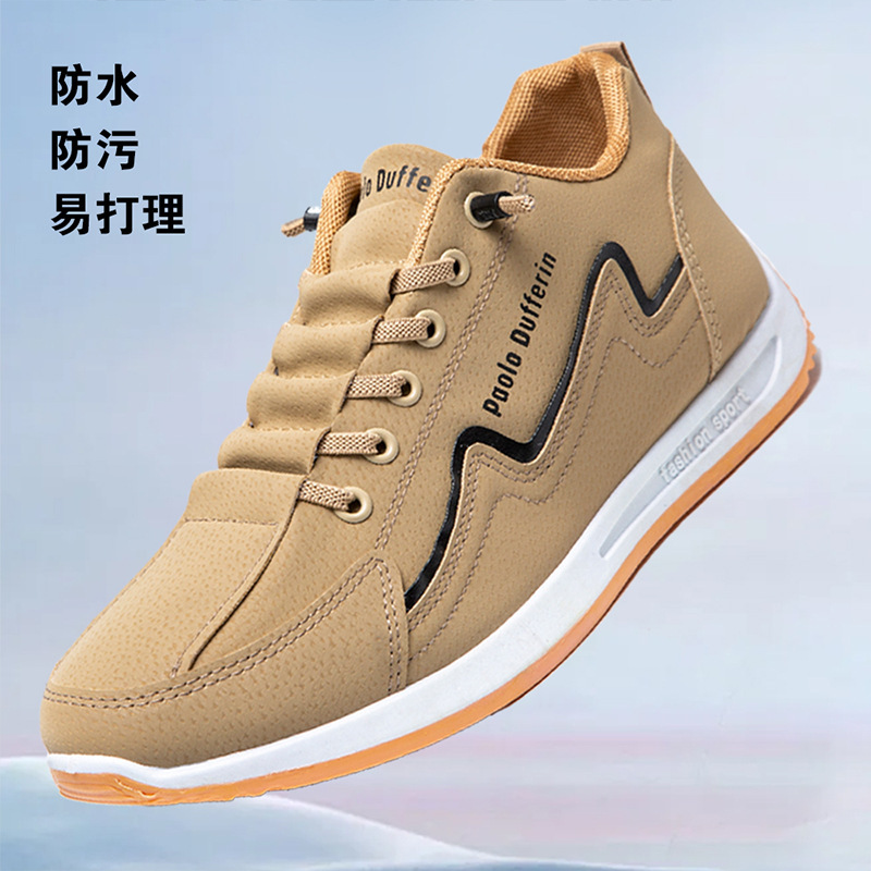 Calzado deportivo transfronterizo de talla grande para hombre, zapatos casuales cómodos y transpirables para hombre, suela suave, zapatos para correr para jóvenes de moda