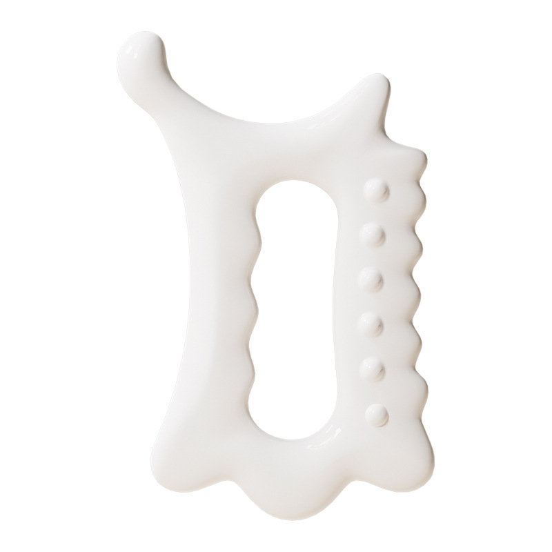 Raspador corporal, arena facial no cerámica, palo de masaje de acupuntura para ojos, cinturón para esculpir el cuerpo, cepillo meridiano de pulso, raspador para empujar el vientre