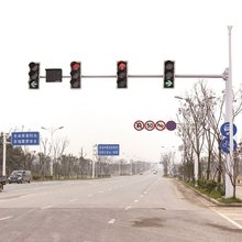 譽球供應交通信號燈桿高速抓拍桿道路監控桿交通攝像機過橋門架