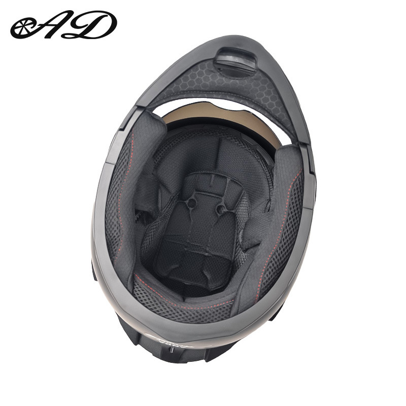 Casco de motocicleta eléctrica AD, casco de seguridad de invierno para hombres y mujeres, casco completo general de cuatro estaciones, casco de certificación 3C