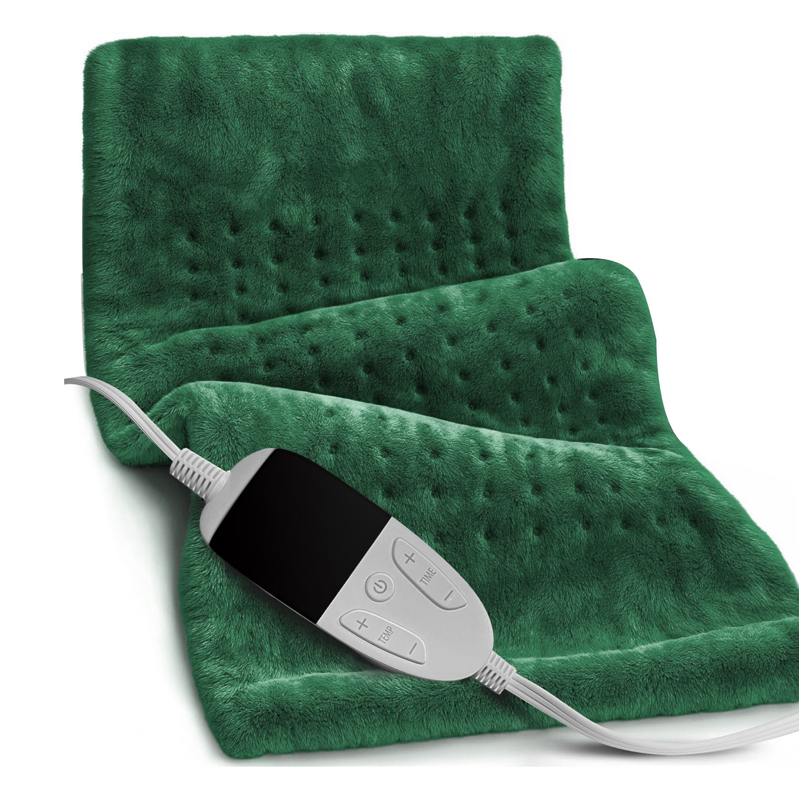 跨境红外理疗发热垫 Heating Pad 12×24英寸护腰柔软毛绒加热垫