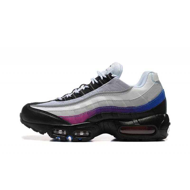 ヨーロッパステーション MAX 95 エアクッションシューズ反射衝撃吸収ロートップランニングメンズシューズピュアブラックサムライ高さ増加クロスボーダー外国貿易靴|undefined