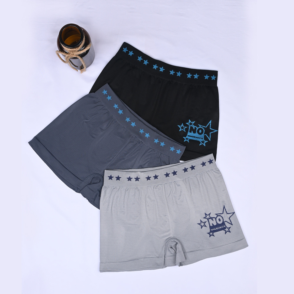 Ropa interior para niños de comercio exterior, niños de 10 a 15 años, pantalones cortos antidesgaste suaves y transpirables de secado rápido