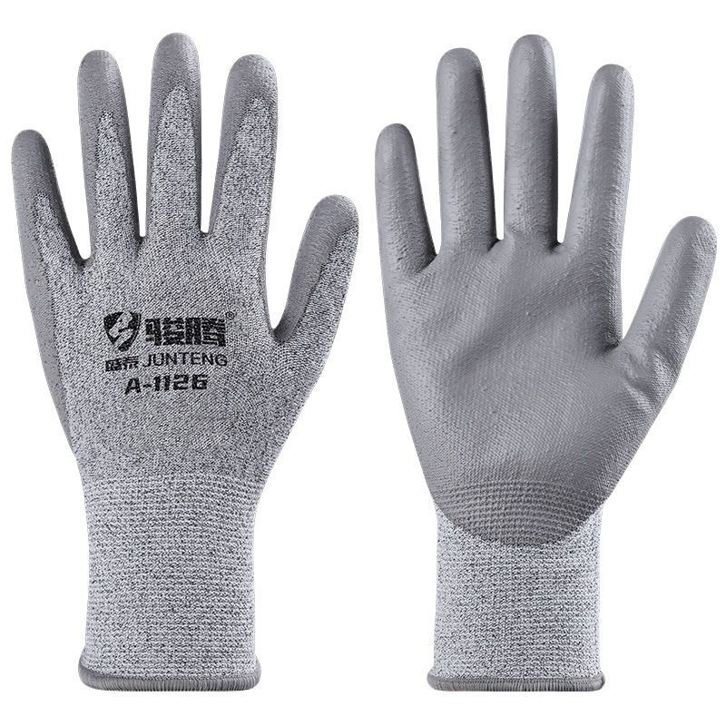 Guantes anti-corte 5 protección de trabajo de transporte de peces vidrio jardinería recorte anti-punchada anti-cuchillo fábrica de corte al por mayor