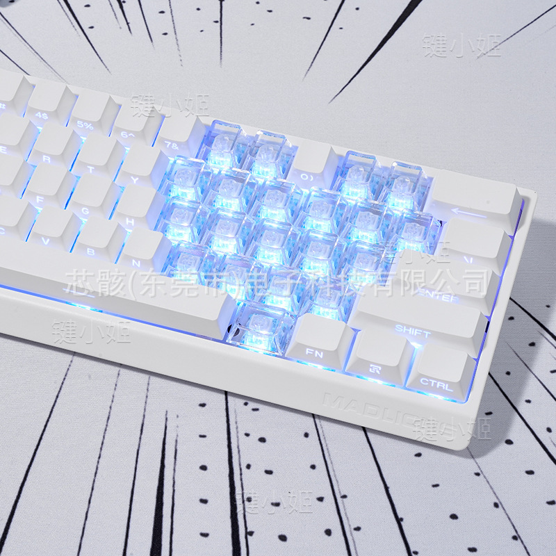 双拼PC/PBT键帽产品展示图