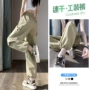 新款夏季高腰速干女长裤