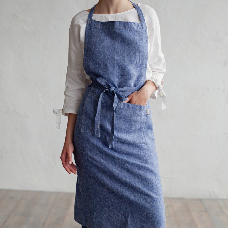 cotton linen apron 1 (5)