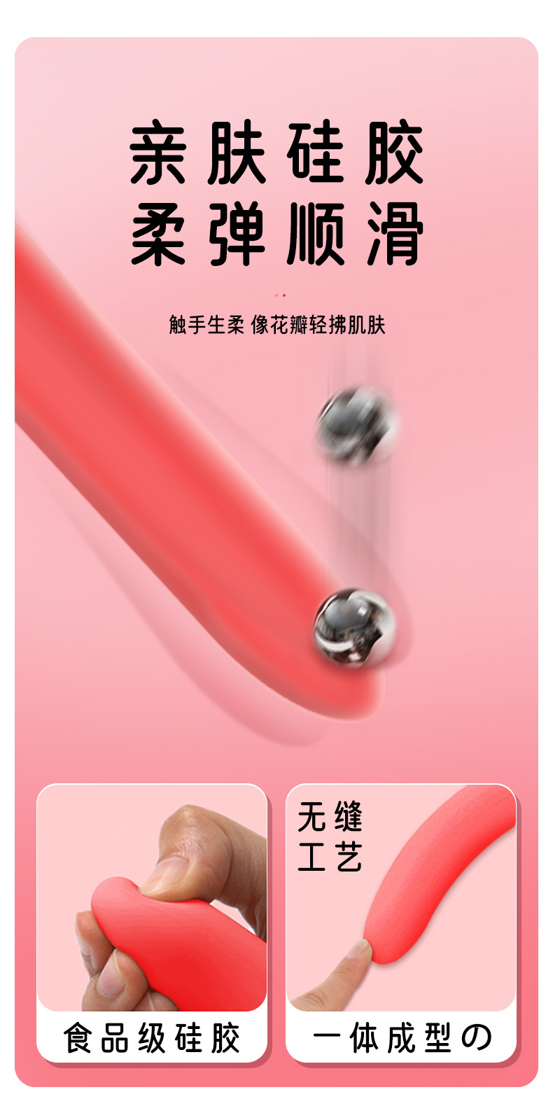 Love Honey Key Silicone Anal Dilator Plug, Manual Prostate Massager, Purple Size 4 — detail image 6