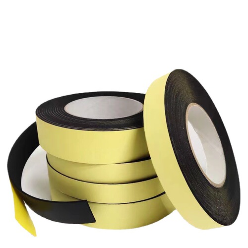Chuangxiang EVA sealing cotton sealing tape sponge single-sided tape black shockproof sealing soundproof sponge foam glue