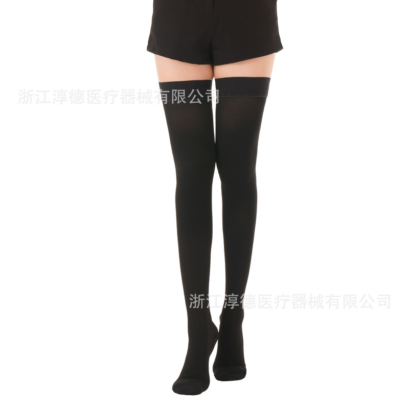 医用级一二级长筒压力袜弹力袜静脉压缩防曲张袜梯度加压跨境批发|undefined