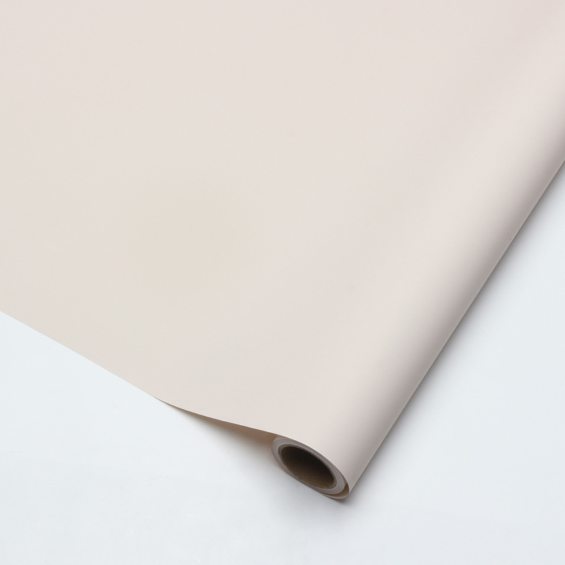 Huaxi Factory Wholesale Comercio exterior transfronterizo al por mayor exclusivamente para rollos de color puro Estilo coreano Chunian Ouya Paper Papel de embalaje de flores