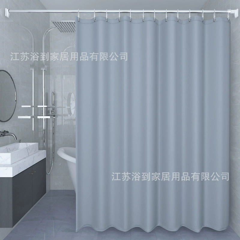 Shower curtain PEVA, waterproof mold‑resistant, single or set, multiple sizes