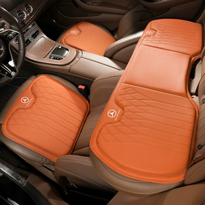 Waist support – Lumbar Support S400/E300L/Gla/C-Class/Glc/Gls-Class A-Class - model-b-emma-orange-mercedes-benz-front-and-rear-seat-cushions-three-piece-set
