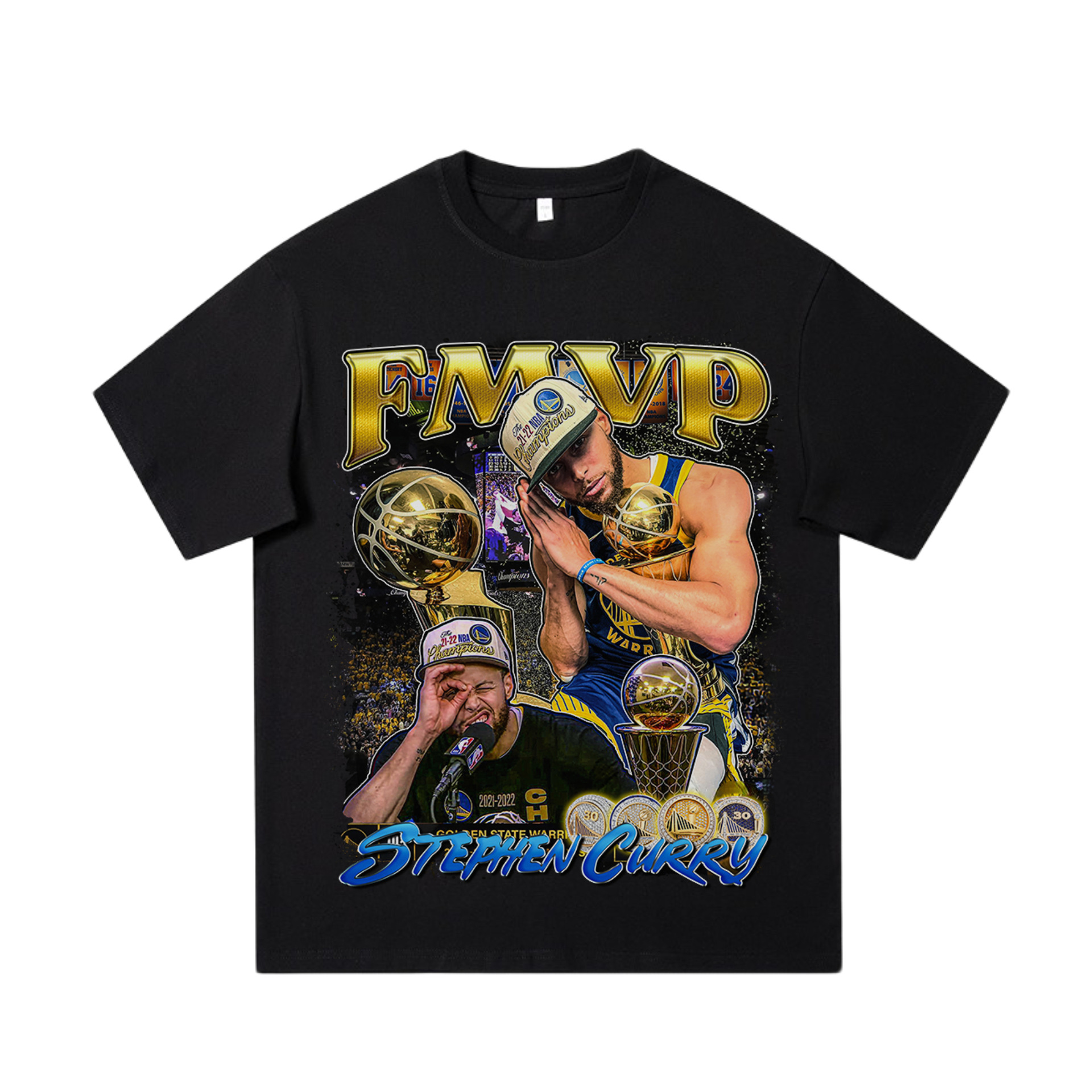 Camiseta americana estrella Rosa James Morant Curry impreso manga corta de algodón calle media manga camiseta al por mayor