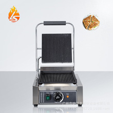 炉仕多商用压板扒炉煎牛排猪扒三明治机单头帕帕尼双面压板扒炉