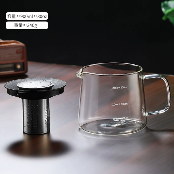 Teapot scaled, 900 ml