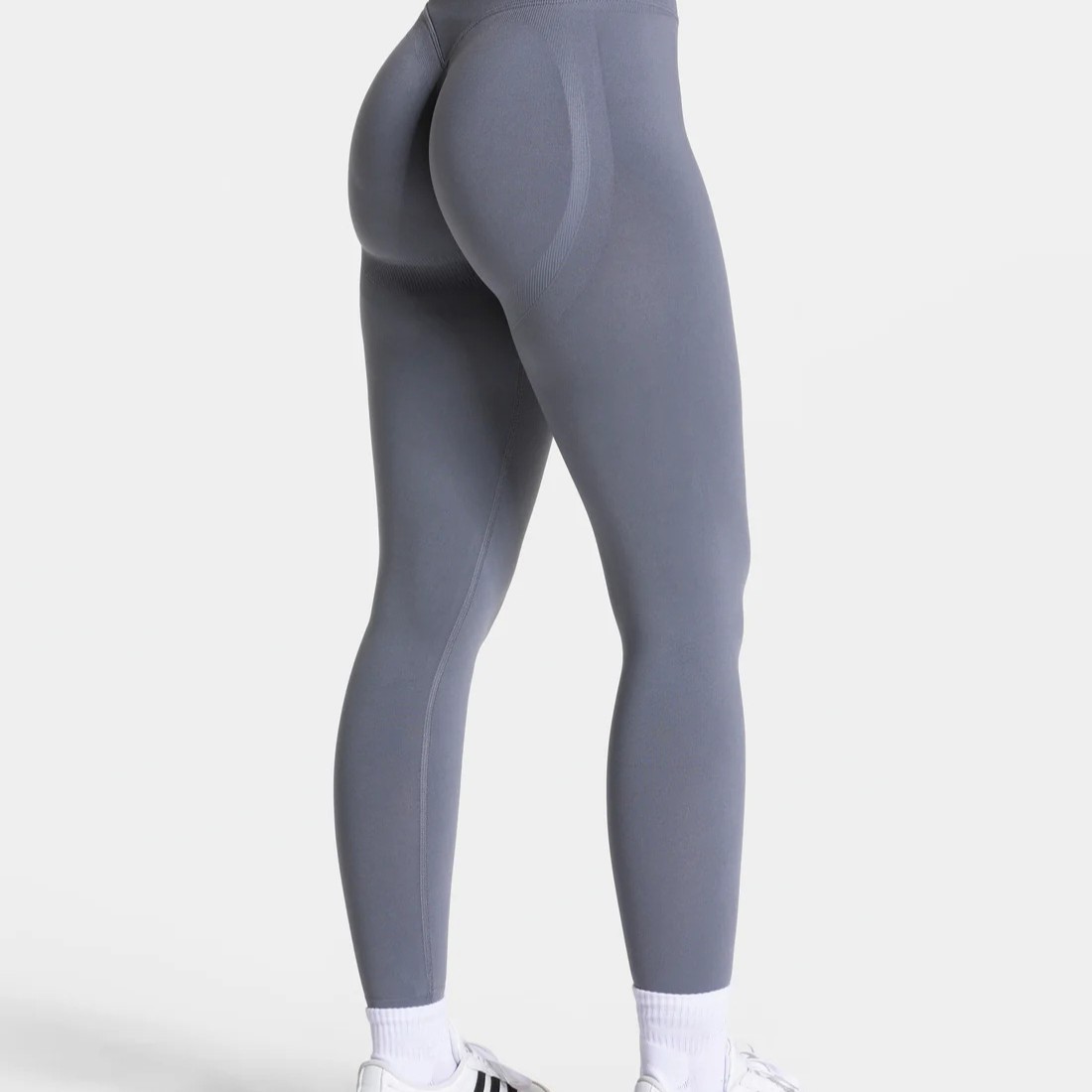 Seamless Yoga Shtanlar Ayollar - Yuqori Bel Tezkor Fitness Shtanlar