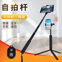 Телескопический штатив для телефона, в комплекте зажимы, Bluetooth, пульт дистанционного управления