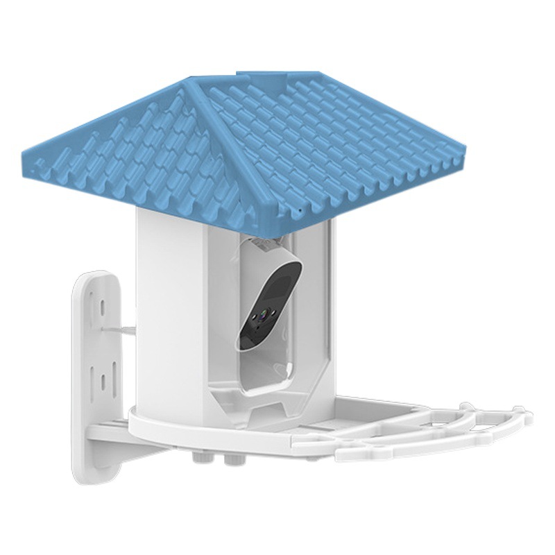 Alimentador de aves inteligente al aire libre impermeable solar powered 2,5 K HD Cámara AI identificación de aves alimentación de aves al por mayor