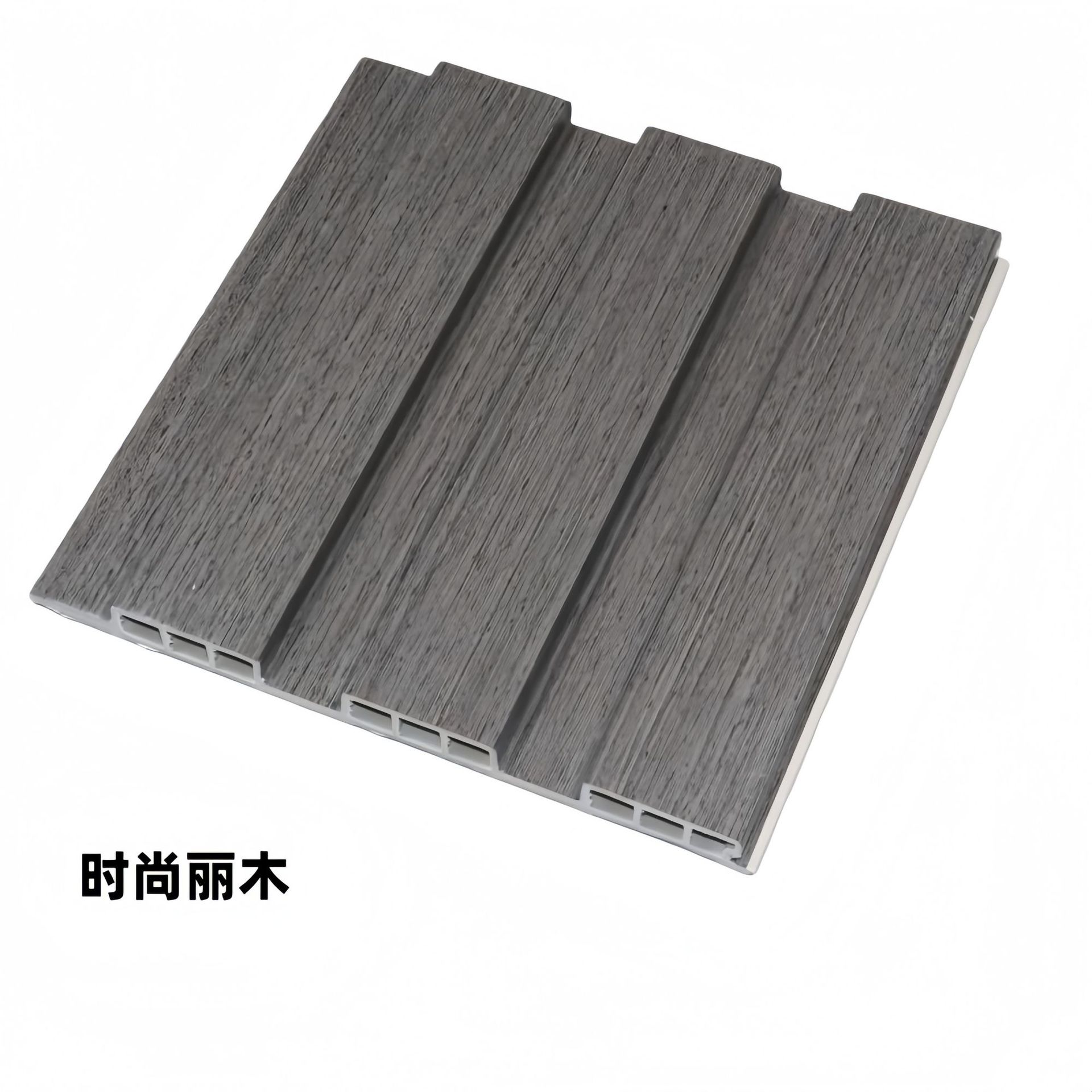 Panel de Pared de Madera Plástica Eco 195, Resistente al Fuego y Humedad, para Interior y Hotel