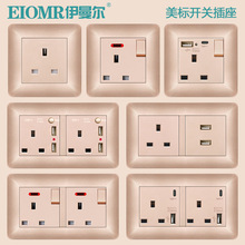 ���ν�ɫ13AӢ���_�P����USB+typeC�������۰�3��Ӣʽ�������b