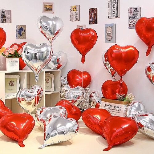 Wedding party layout 18-inch love birthday aluminum film balloon party supplies party decoration aluminum foil balloon