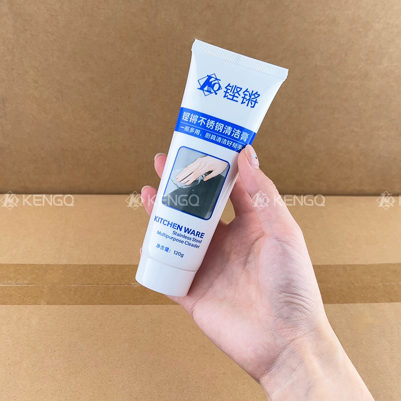 ¡Es tan bueno! Limpieza de acero inoxidable detergente de suciedad negra de fondo de olla doméstico detergente de cocina multifuncional