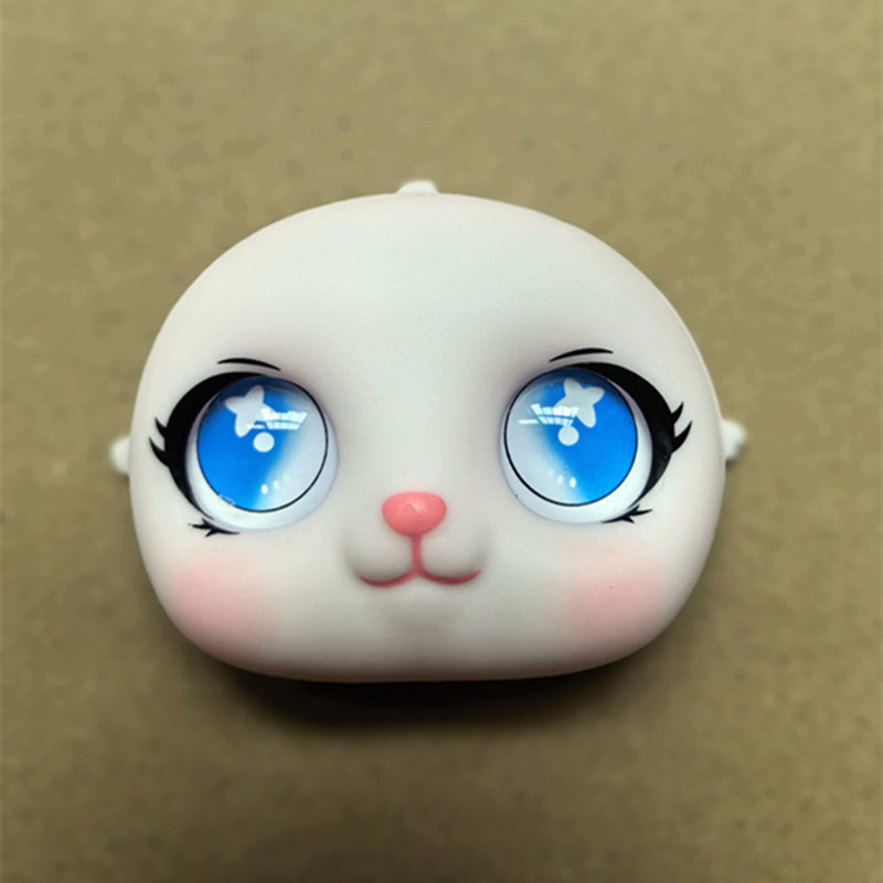 Nuevo tipo de muñeca de peluche encantadora cara accesorios de manos y pies Lila cuero cara accesorios de muñeca caja ciega muñeca mano de muñeca image 10