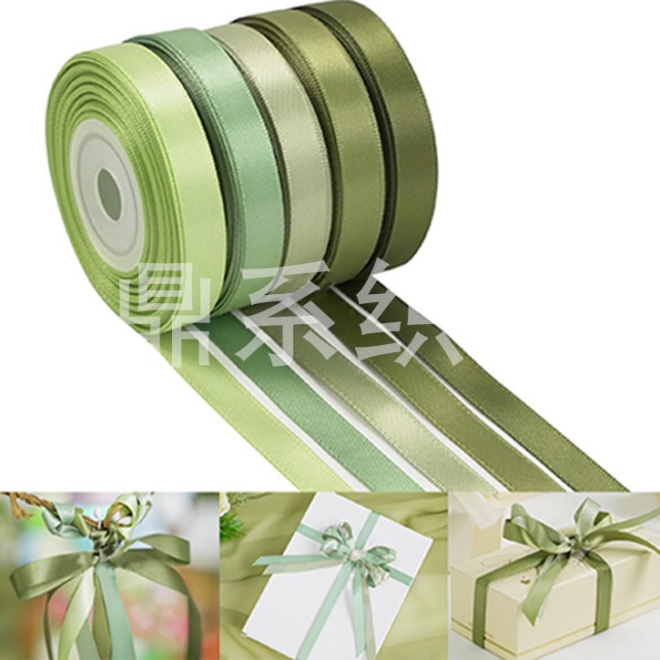 Cross-Border Set 5-Roll Set 1cm Double-Sided Polyester Ribbon Gift Box Packaging Ribbon Handmade DIY Hair Accessories Cross-Border Set 5-Roll Set 1cm Double-Sided Polyester Ribbon Gift Box Packaging Ribbon Handmade DIY Hair Accessories