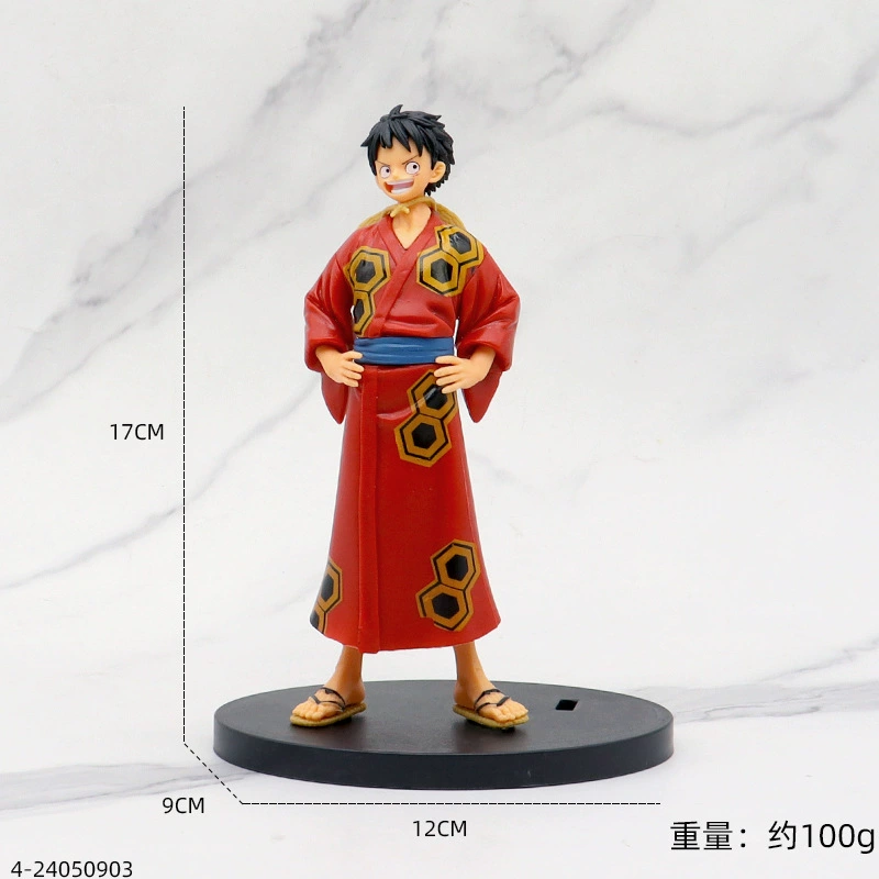 Фигура (One Piece) Кимоно-битва Луфи — ручная коллекционная вещь, несколько вариантов персонажей, 0.45 кг
