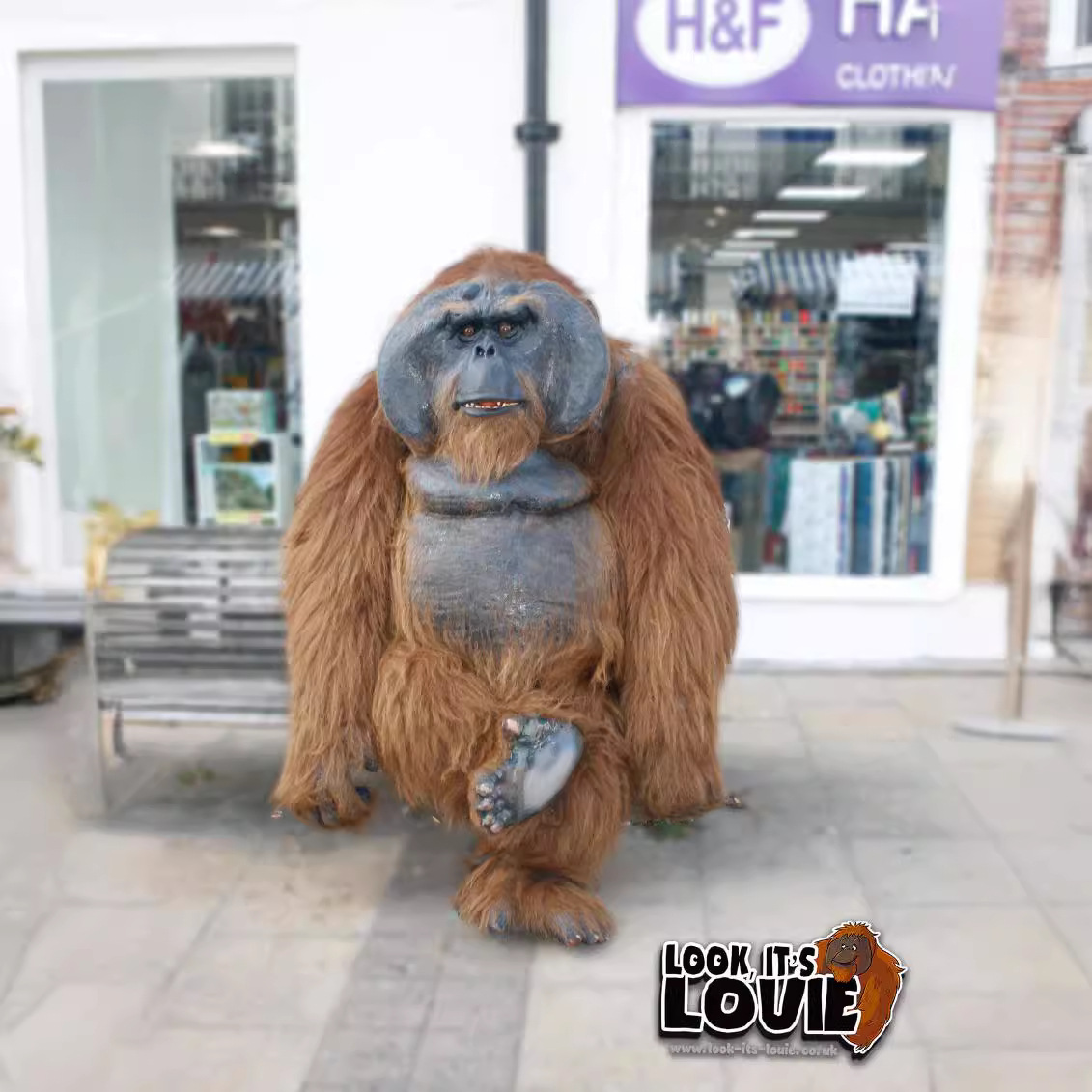 Gorilla Costume Cosplay Realistic Kingkong Costume Transform