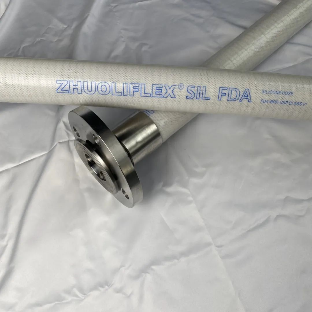 硅胶软水管大小口径生物制药夹布硅胶管快卡接头硅胶油管硅胶管
