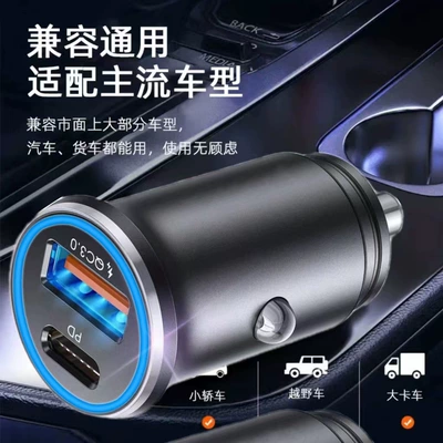 car charger PD30w dual: Mobil şarj cihazları