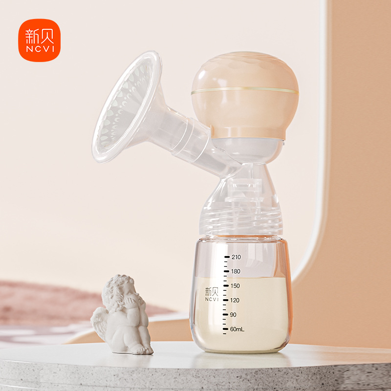 Xinbei Breast Pump Electric All-In-One Variable Frequency Breast Pump Rechargeable Lithium Battery Suction Large Xb-8108