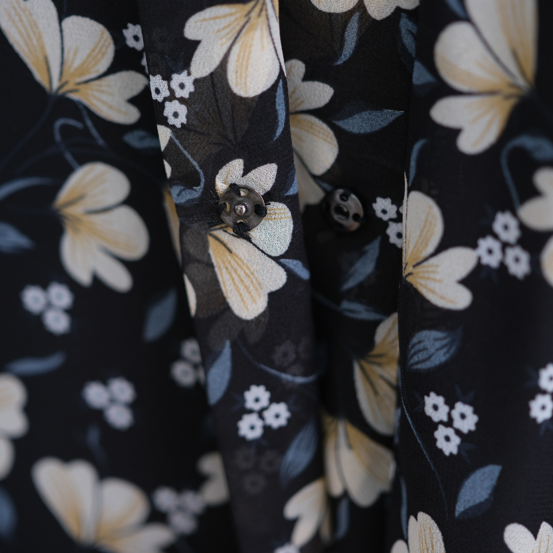 2025Loriya Dubai European And American Pure American Printed Double Layer Design Chiffon Cardigan LR1067_ecoleips.com