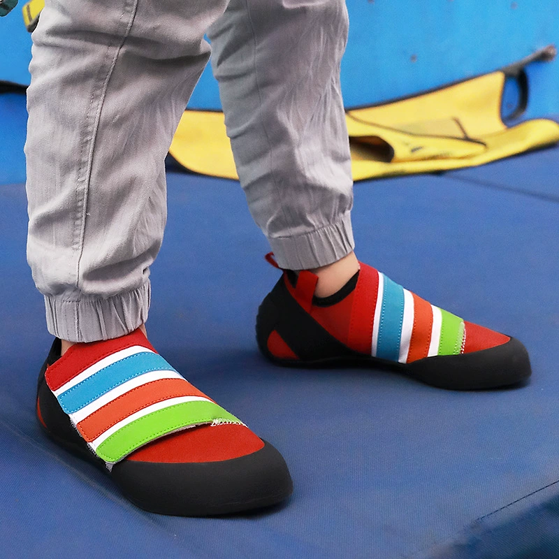 Модная альпинистская обувь, детская обувь, повседневная обувь, модная обувь на липучке, кроссовки, крытая тренировочная обувь, альпинистская обувь