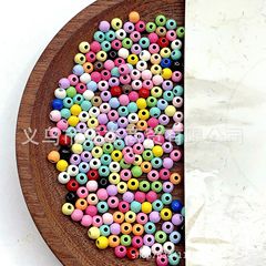 迷你小圆珠彩色合金隔珠米珠小圆珠diy饰品手链项链材料手机链