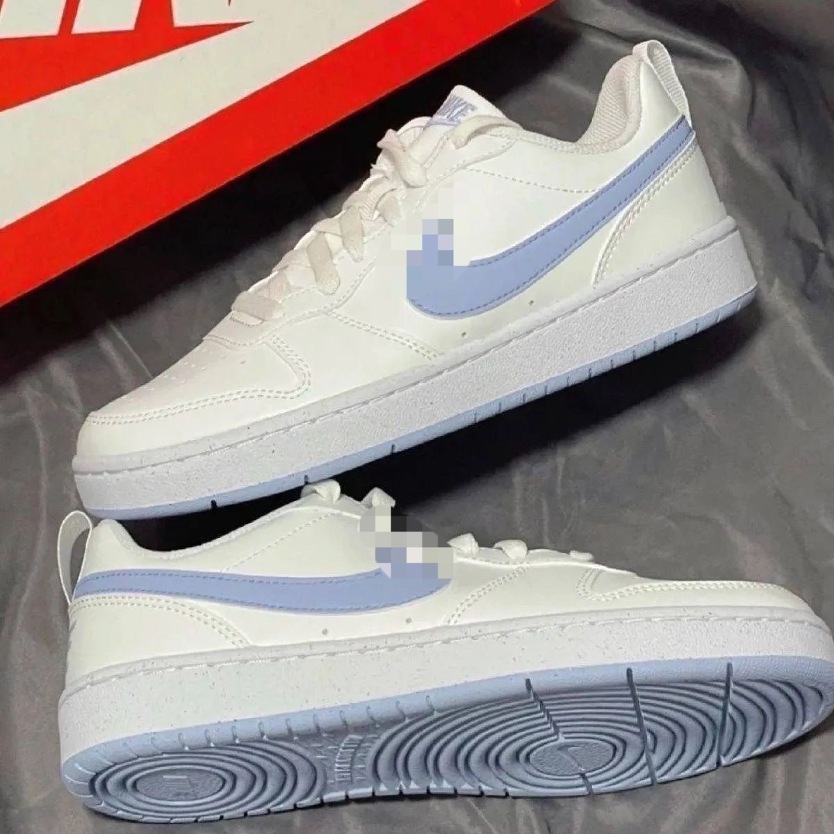 & Pure original Putian blue and white cream low-top campus unisex trendy fashion versatile casual sports skateboarding shoes