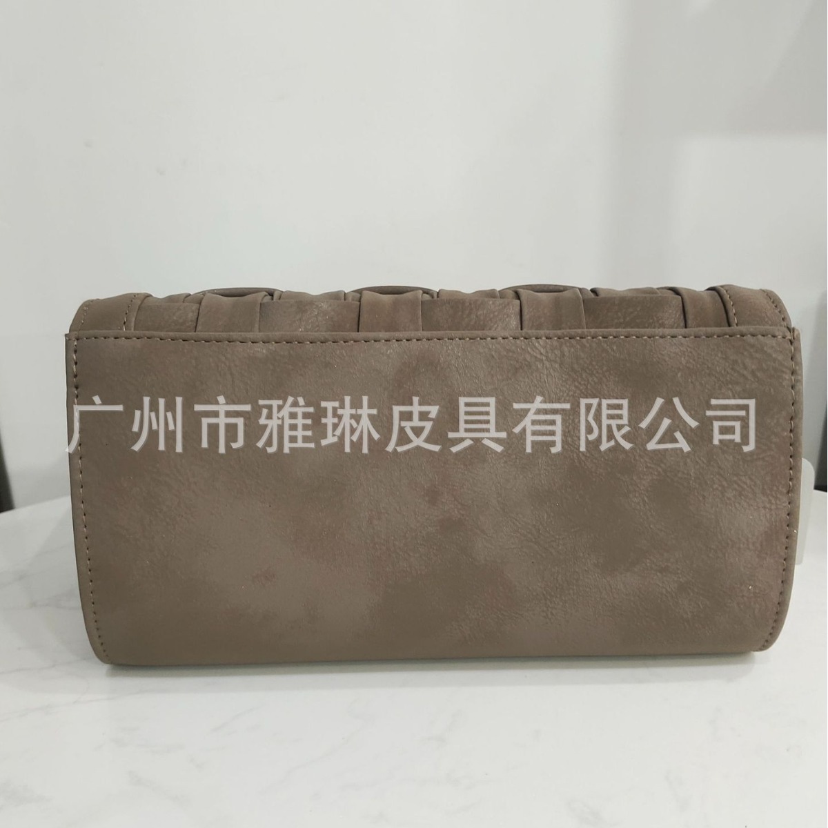 European And American Women's Leather Evening Bag, Elegant Woven Flap Clutch For Formal Gowns And Banquets - Thumbnail 3