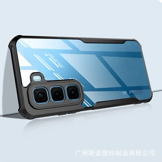 适用INFINIX HOT 50PRO亚克力手机壳传音HOT 50PRO PLUS高透防摔